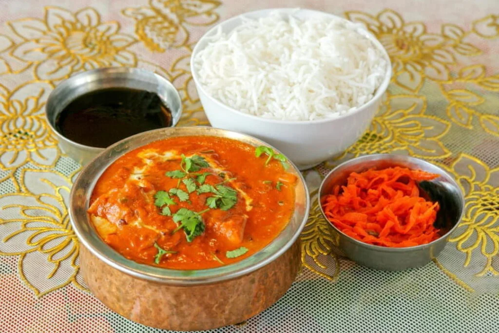 Butter Chicken With Rice
